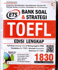Bank Soal & Strategi Toefl Edisi Lengkap