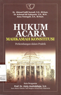 Hukum Acara Mahkamah Konstitusi : Perkembangan dalam Praktik