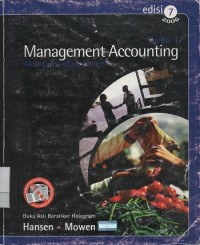 Management Accounting : Akuntansi Manajemen