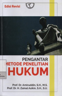 Pengantar Metode Penelitian Hukum