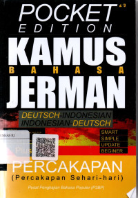 Pocket Edition Kamus Bahasa Jerman