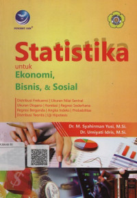 Statistika untuk Ekonomi, Bisnis, & Sosial